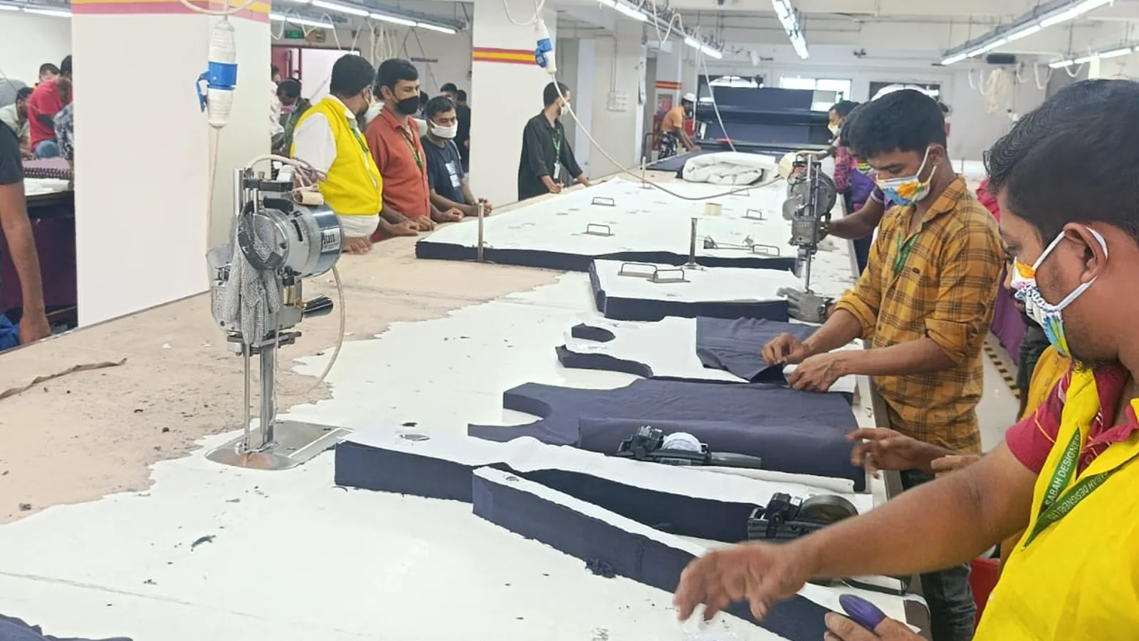 Sweatpants Cutting Section at Sabah Designers