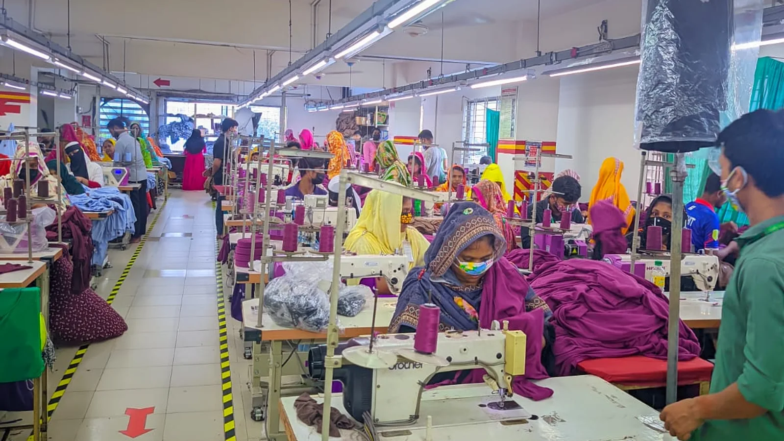 Activewear Sewing Line at Sabah Designers
