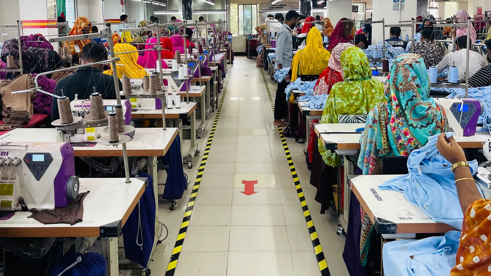 Sabah Designers Garment Manufacturing Floor in Gazipur, Bangladesh