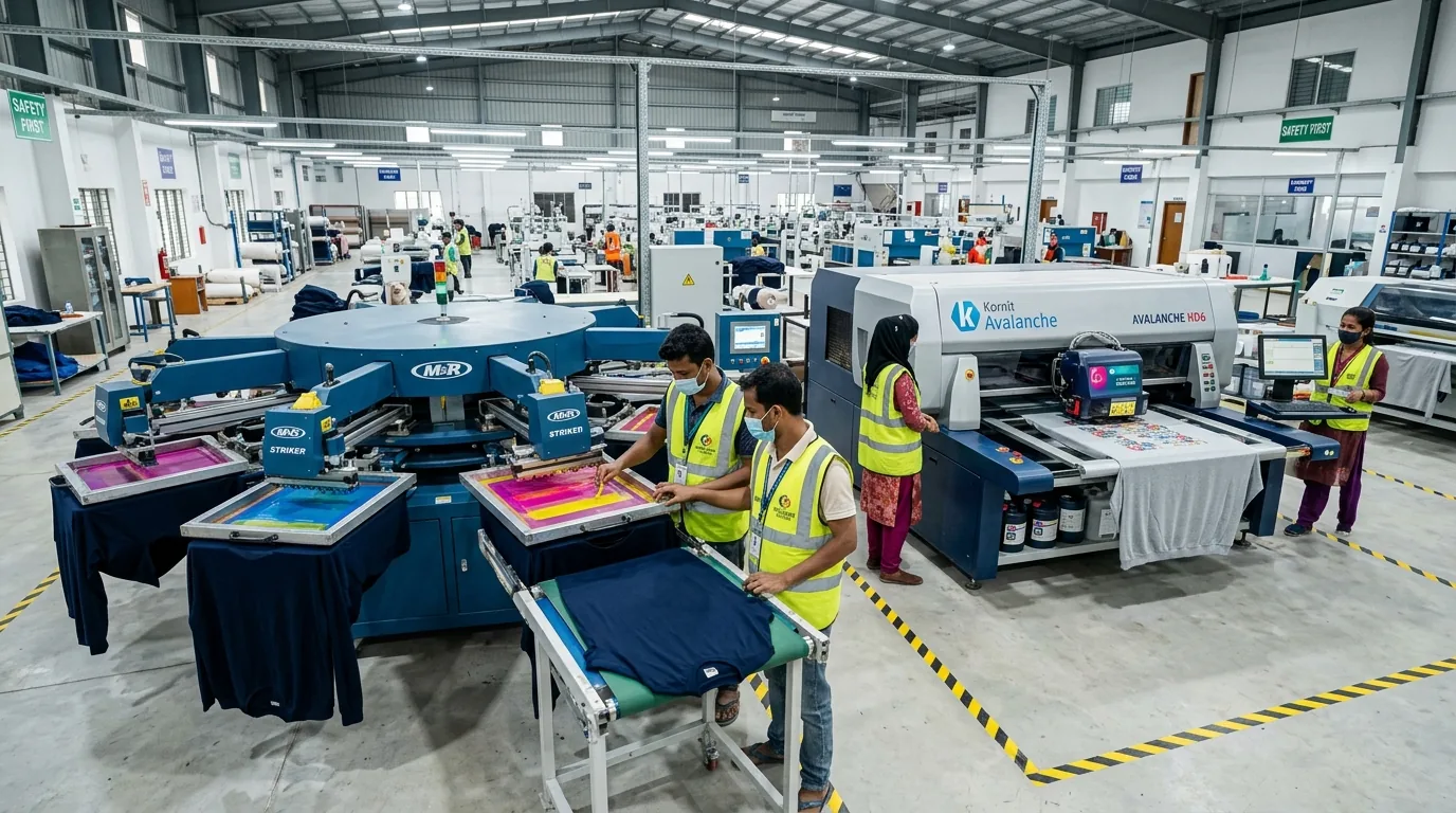 Printing & Embroidery Section
