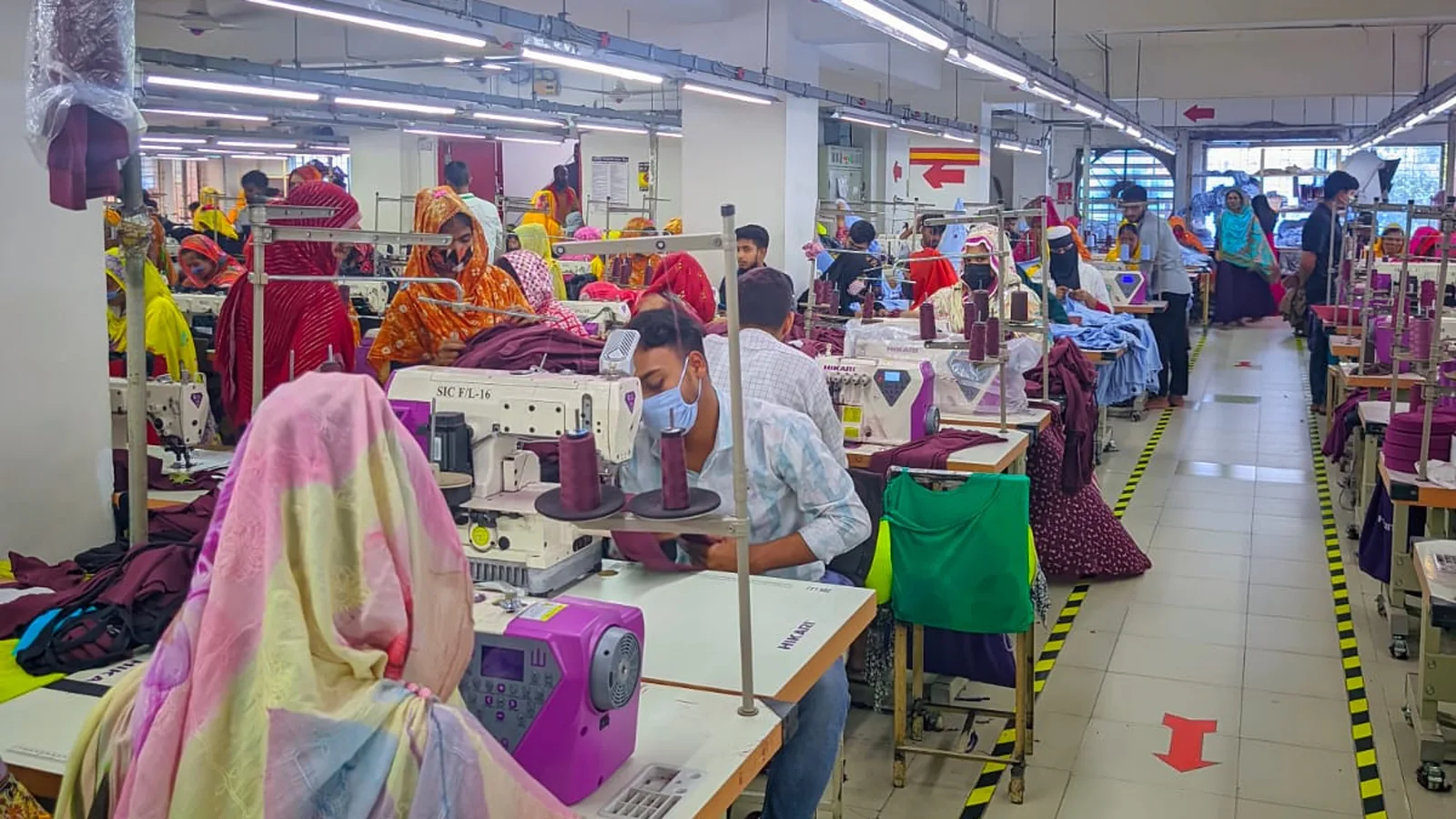 Sewing Floor Section